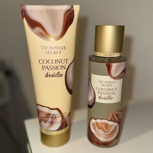 Victoria's Secret Coconut Passion Brûlée Set